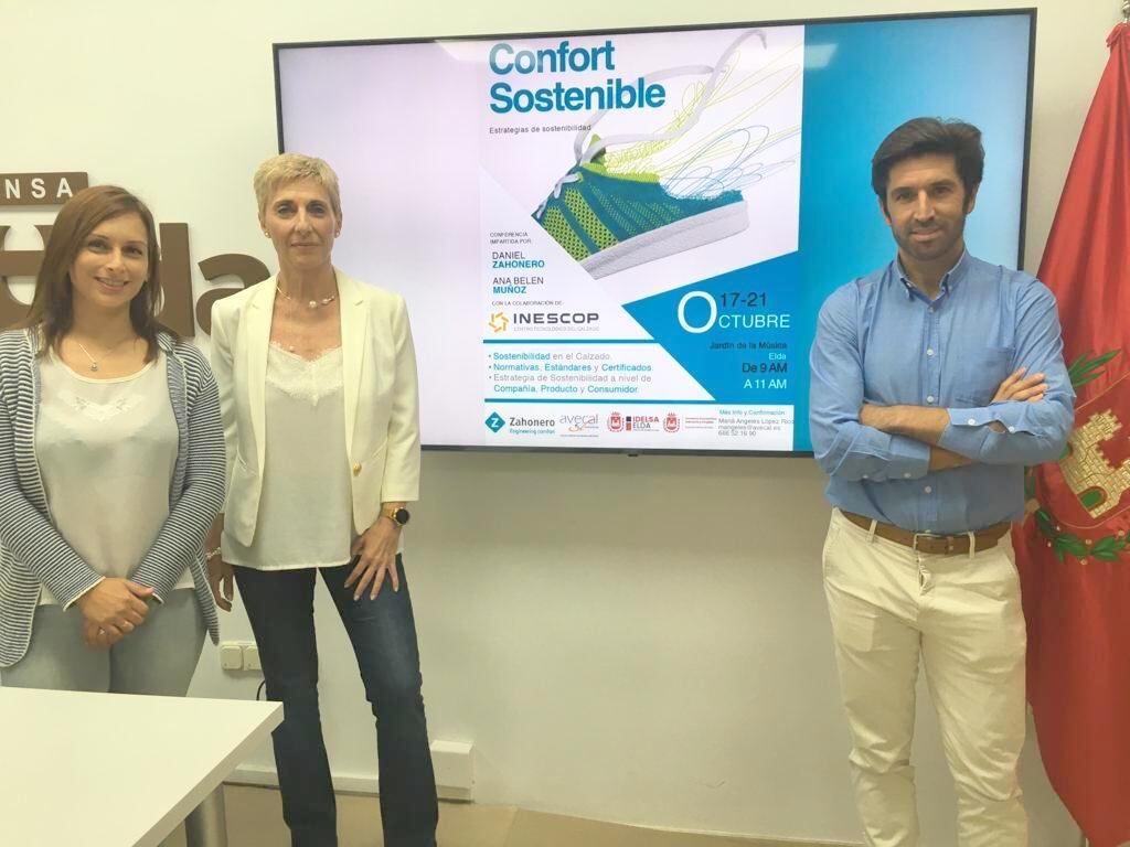 Presentación jornadas sobre confort sostenible en Elda