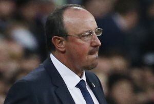 Benítez, en el Bernabéu