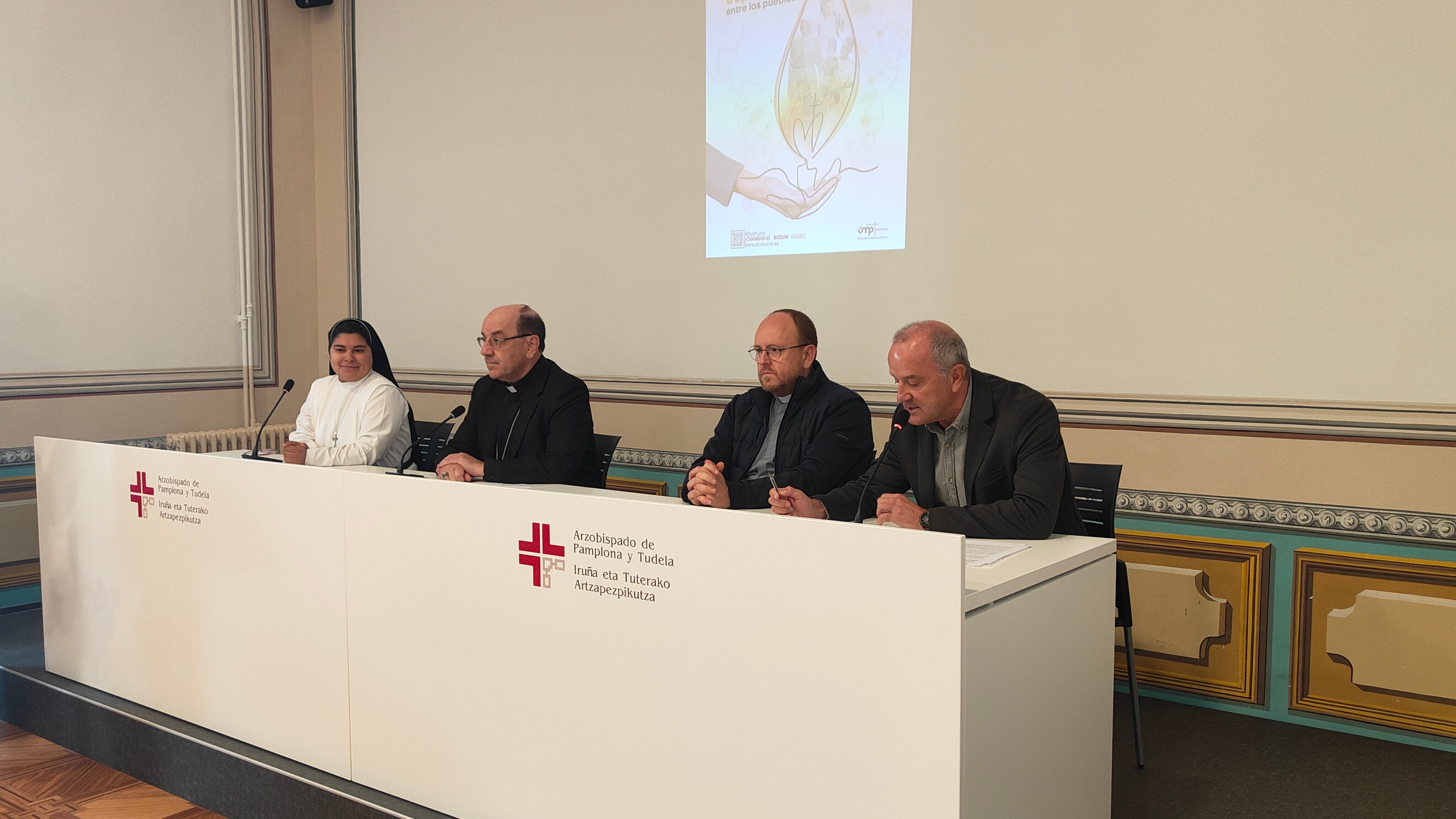 Presentación de la Campaña del Domund 2025 con el arzobispo Florencio Roselló