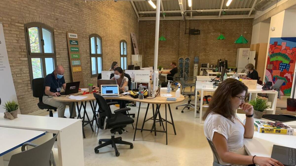 Emprendedores del Col-lab de Las Naves