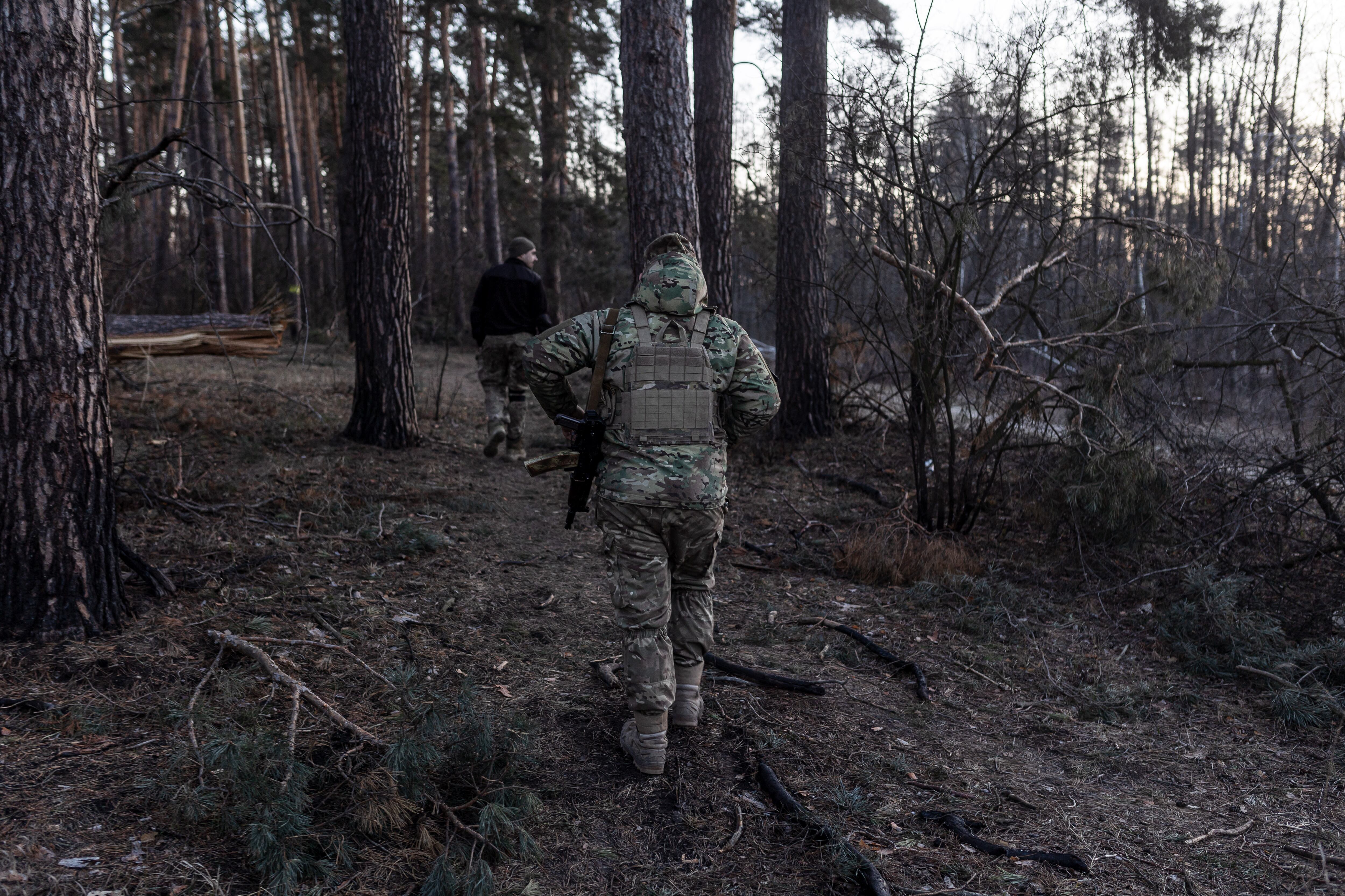 Imagen de archivo de un soldado ruso