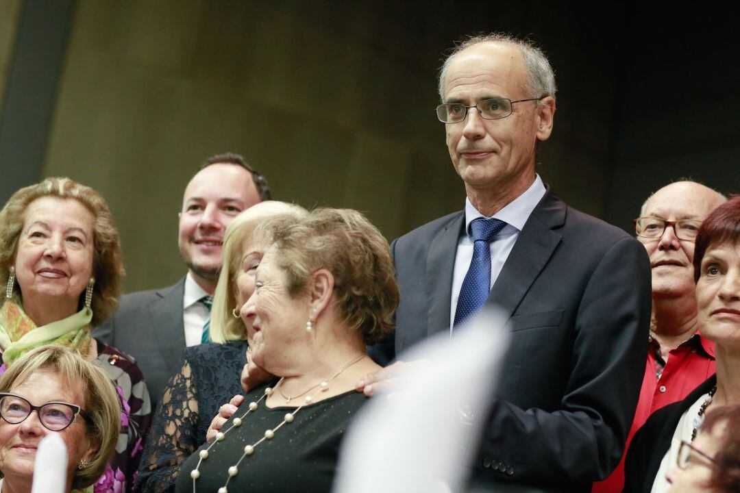 Antoni Martí durant la celebració de la Festa Magna