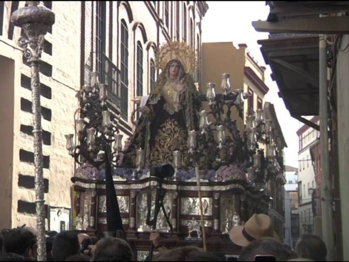Salida de la Virgen de la Soledad de San Buenaventura