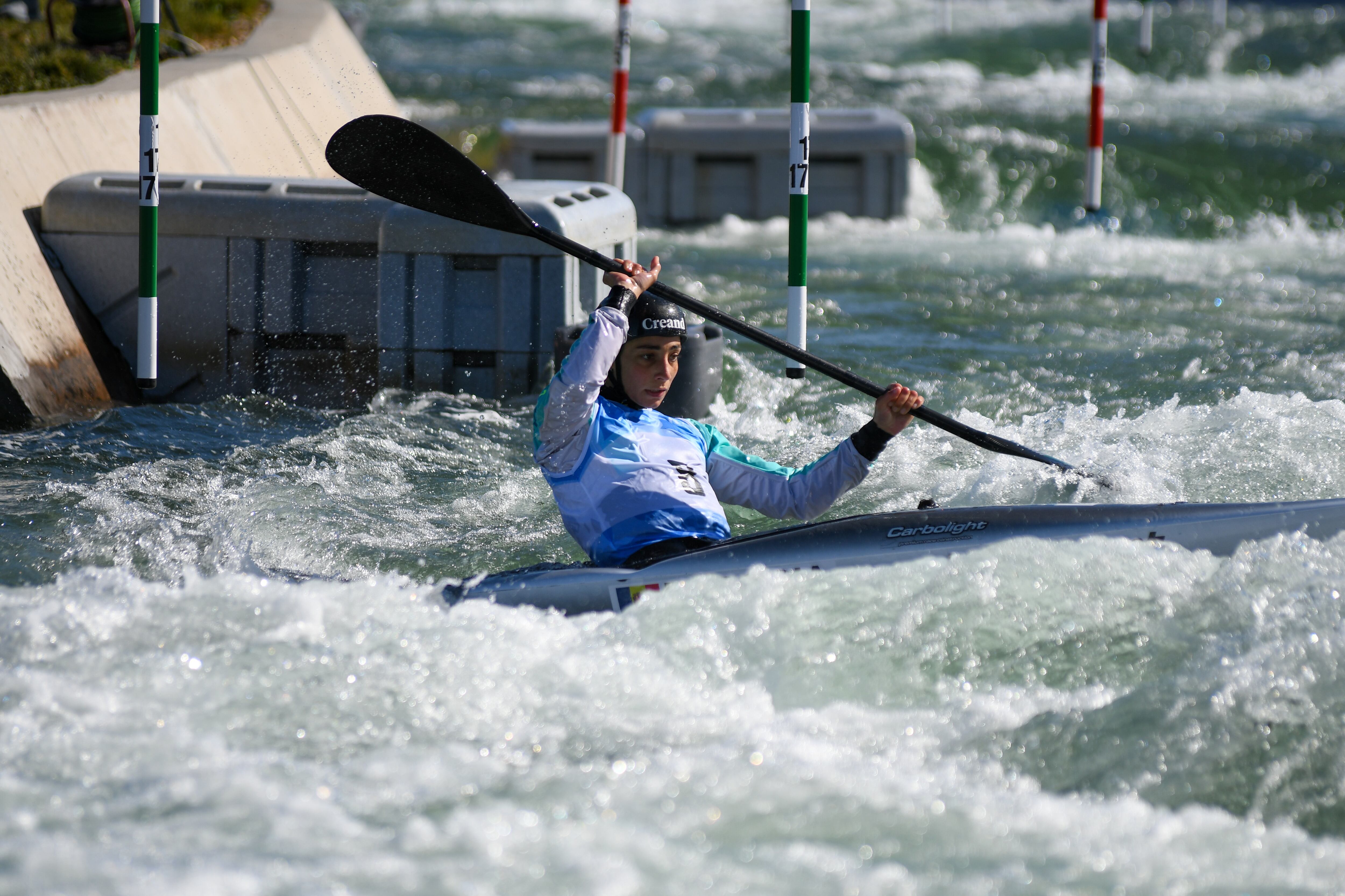 Mònica Doria als campionats europeus de piragüisme d'aquest cap de setmana a París