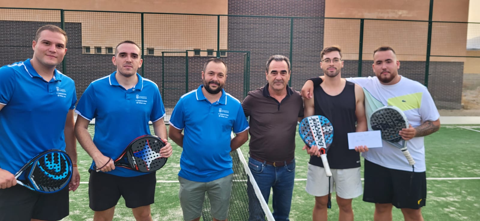 Daniel Hernández y Alfonso Martínez se adjudican el I Torneo de Pádel de La Venta del Viso.