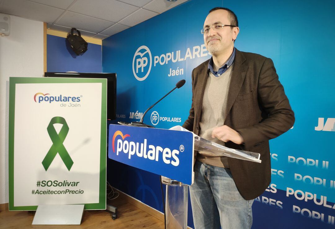 Manuel Bonilla es el portavoz del grupo municipal del PP en el Ayuntamiento de Jaén capital