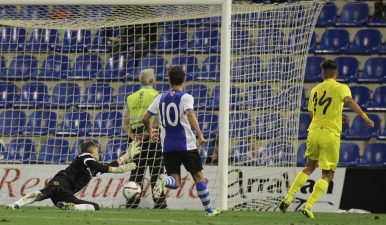 Buigues durante un partido esta temporada