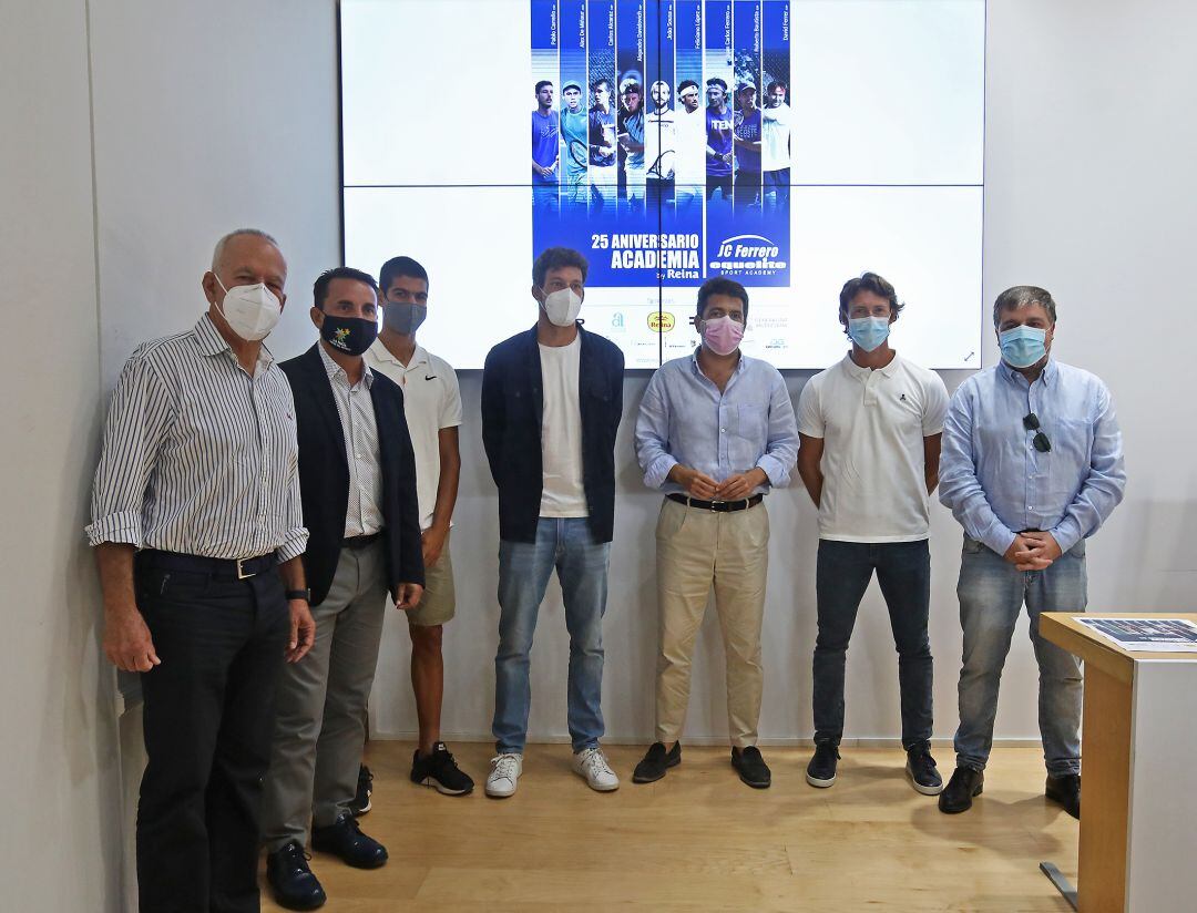 Presentación torneo de tenis en la provincia de Alicante