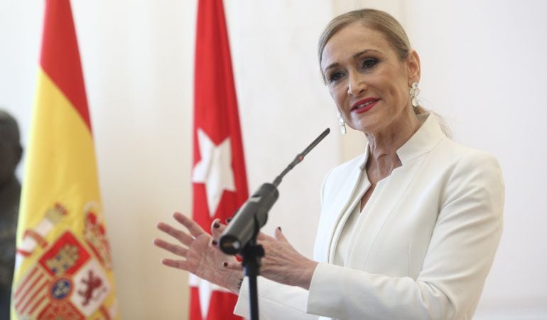 La expresidenta de la Comunidad de Madrid, Cristina Cifuentes.