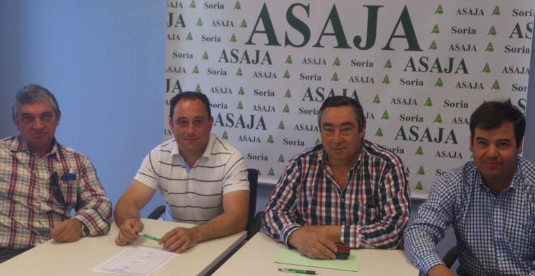 Directiva de ASAJA Soria.