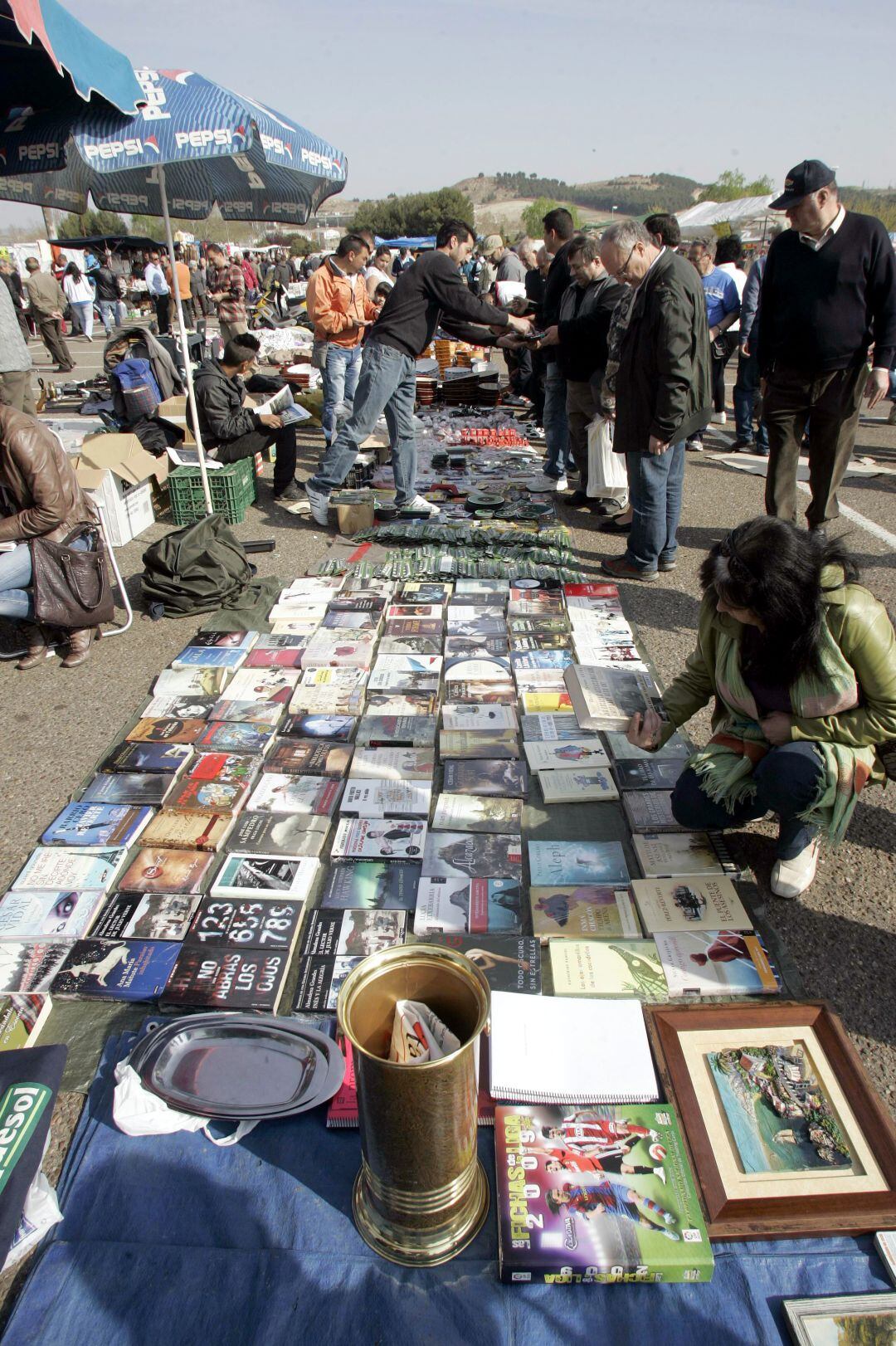 Mercadillo de los domignos en Valladolid