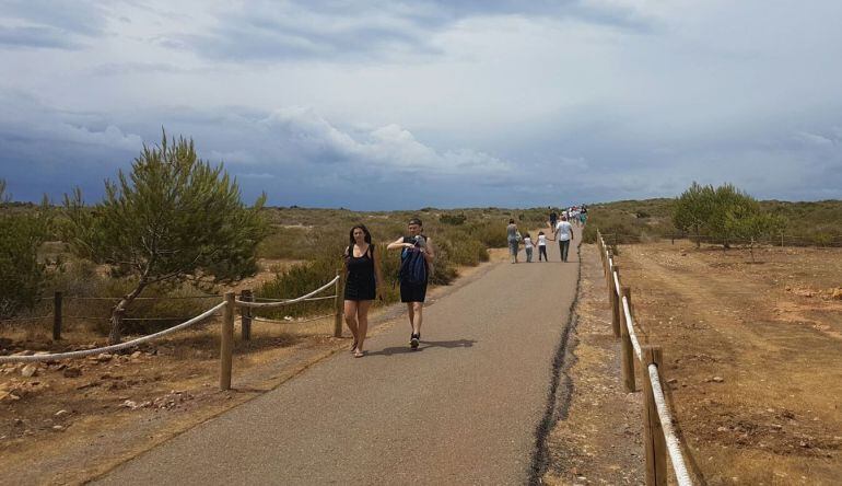 Imagen de la zona del faro