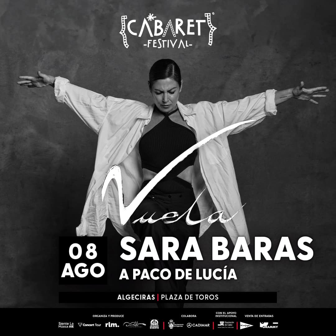 Cartel anunciador del espectáculo Vuela de Sara Baras