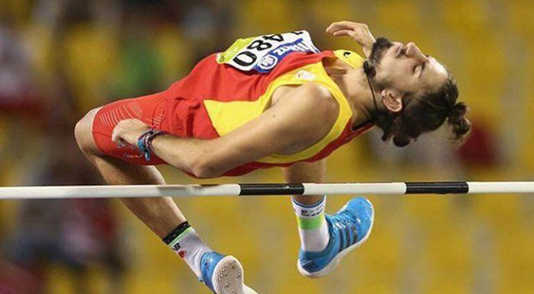 El salto de Dani Pérez valió una medalla de plata