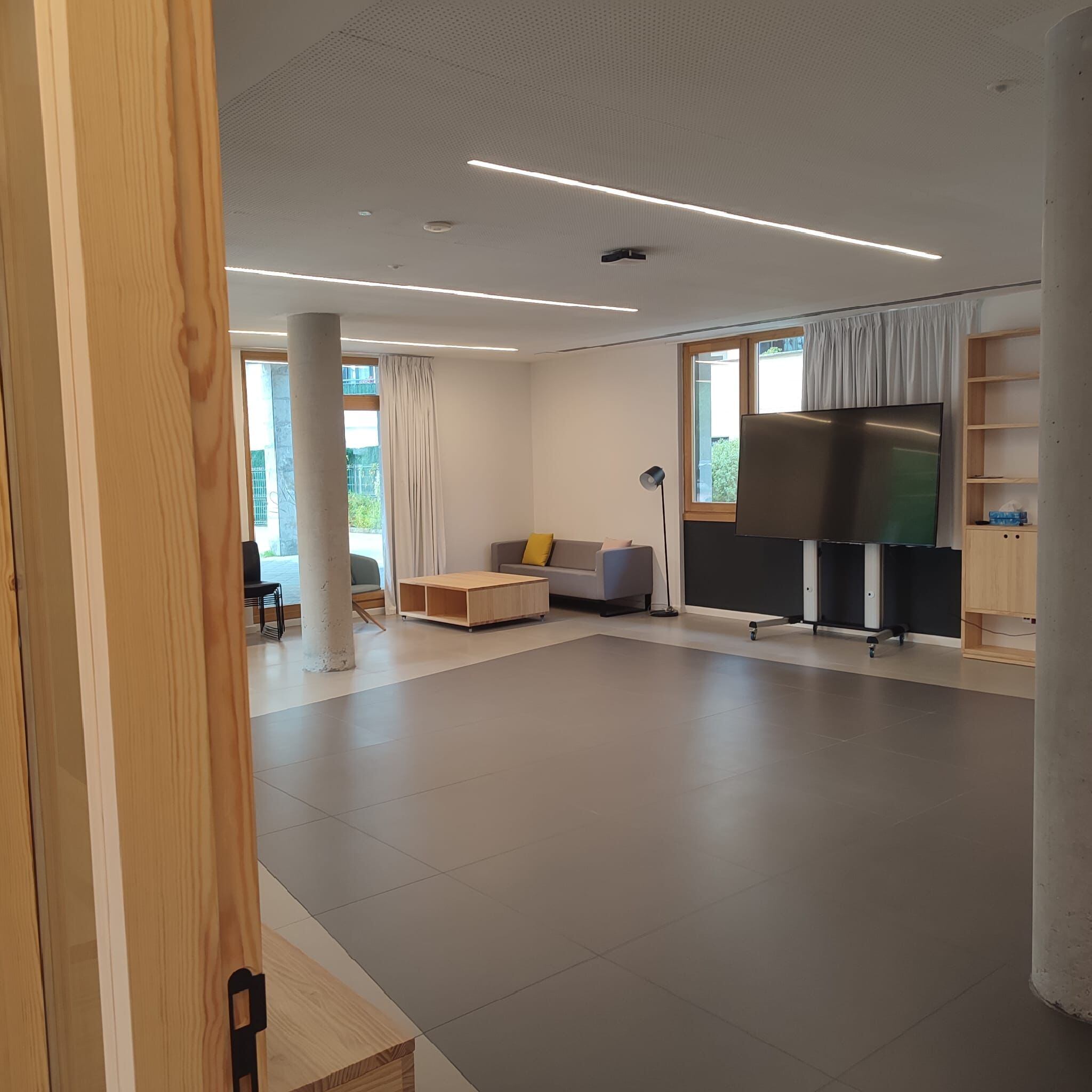 Uno de los espacios de la Casa de las Mujeres de Irun.