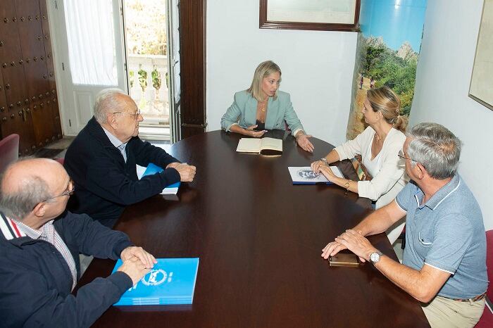 Un momento de la reunión