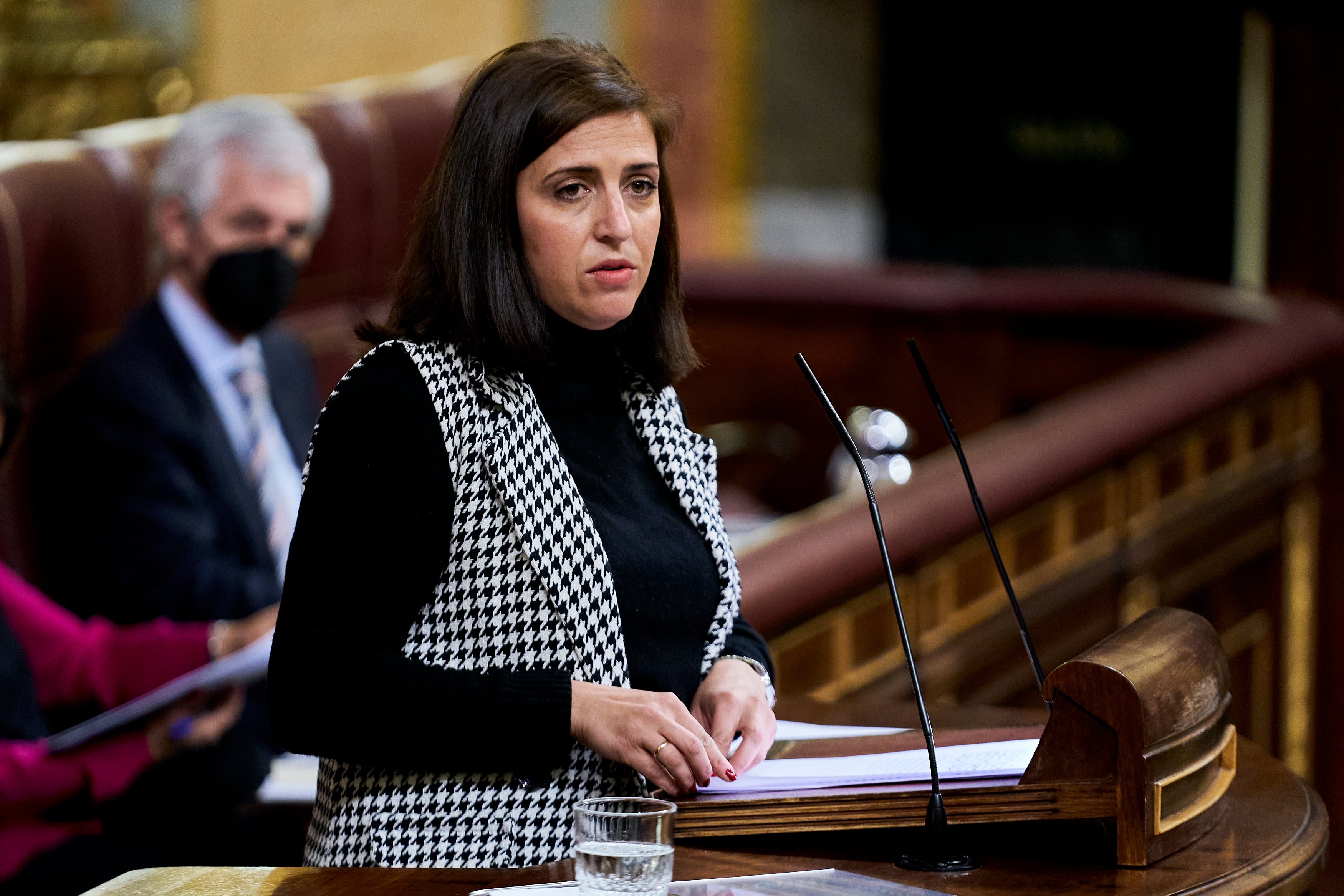 La diputada socialista Esther Peña en el Congreso. Archivo.