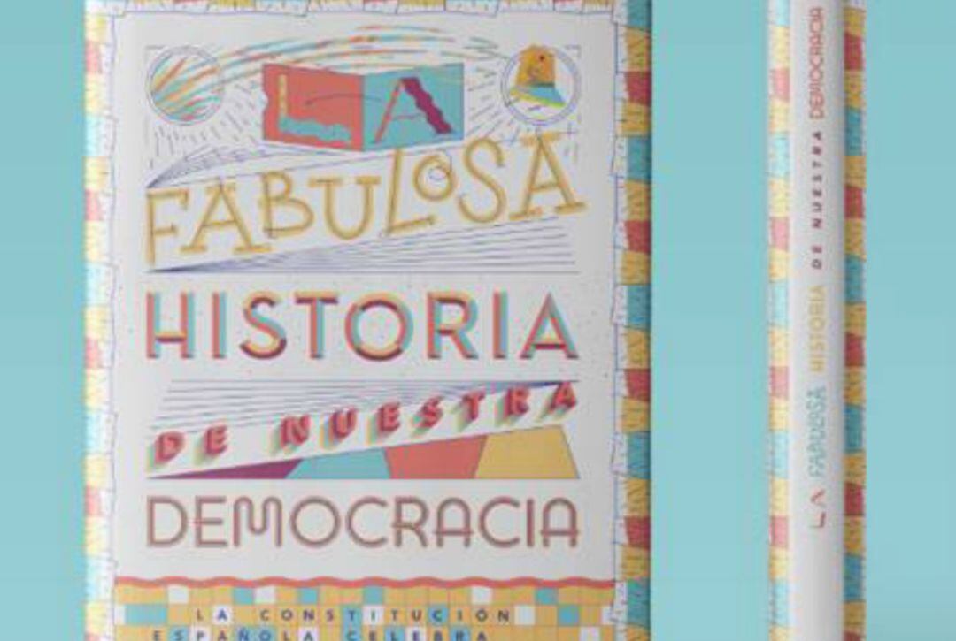 Portada del libro sobre la historia de la Constitución.