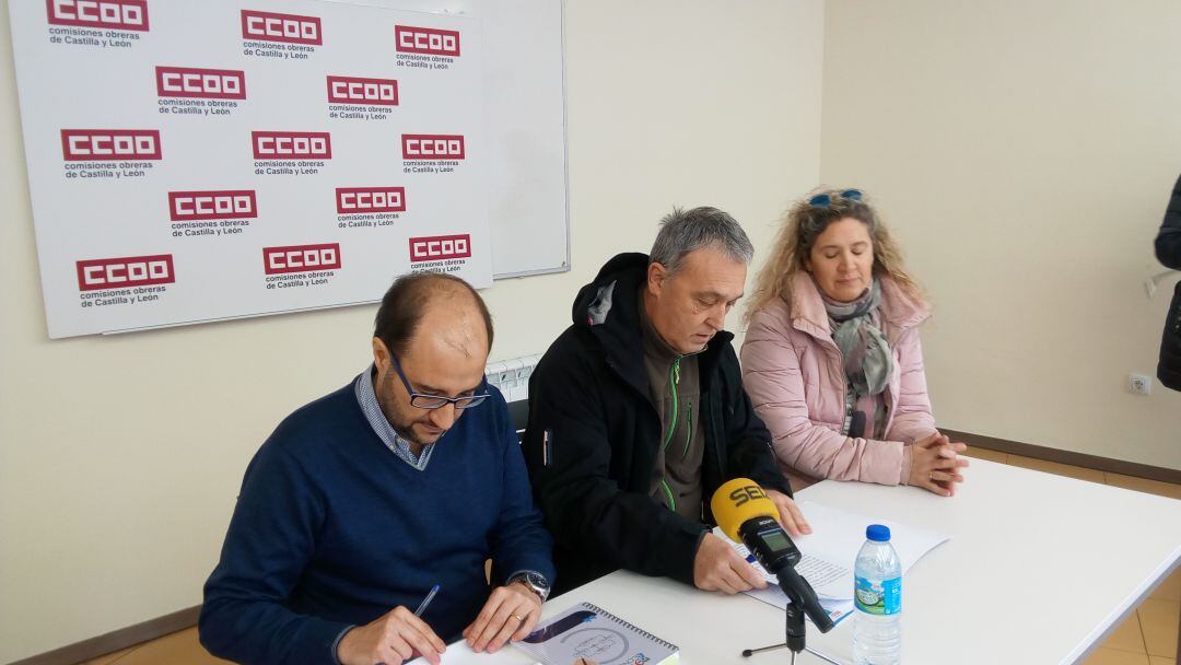 Los delegados de CCOO en el Ayuntamiento han explicado sus reivindicaciones