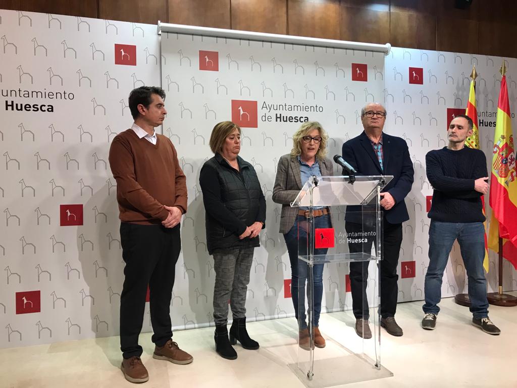 El grupo socialista ha denunciado falta de transparencia en el Ayuntamiento de Huesca