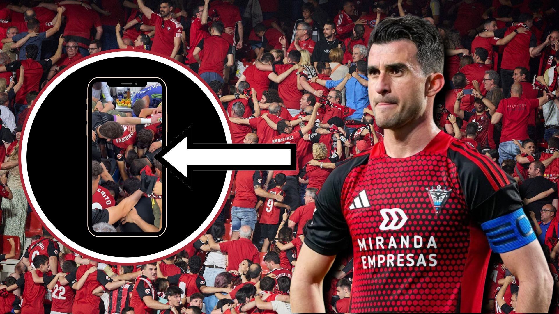 Sergio Postigo hizo la arenga prepartido