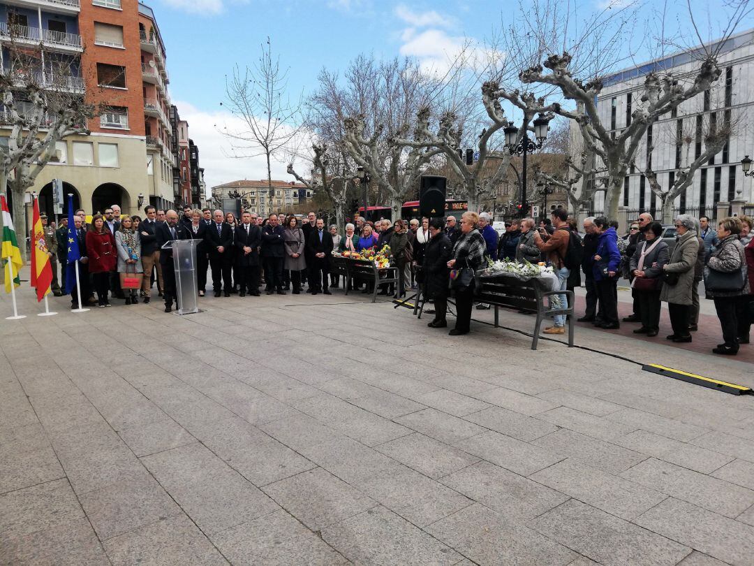 Imagen del acto en memoria de las víctimas del terrorismo 
 