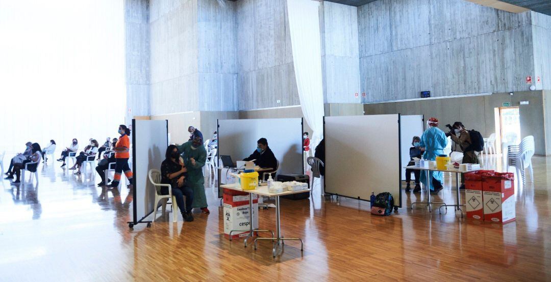 Vacunación masiva contra la Covid19.