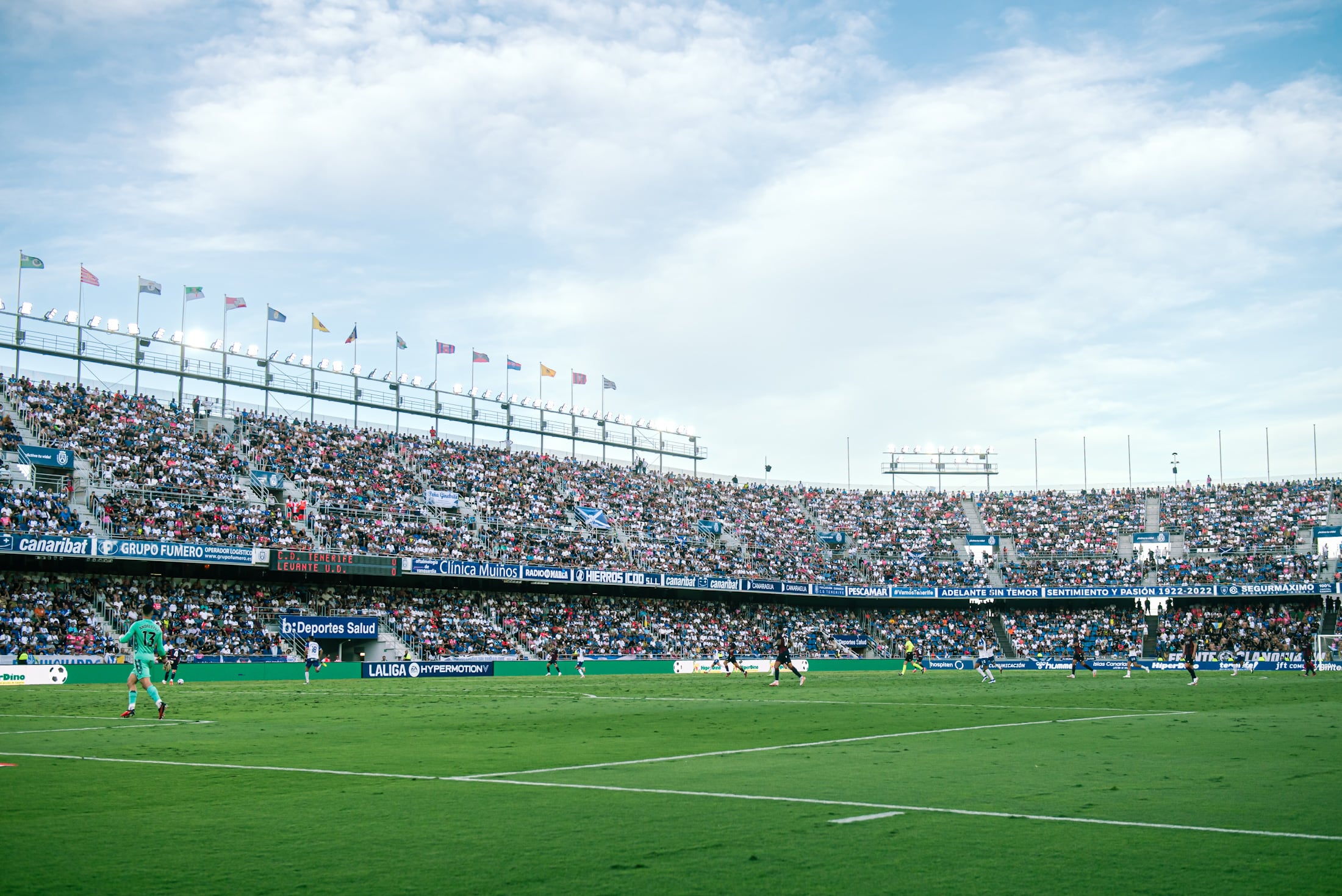El estadio Heliodoro Rodríguez López de Tenerife/Archivo