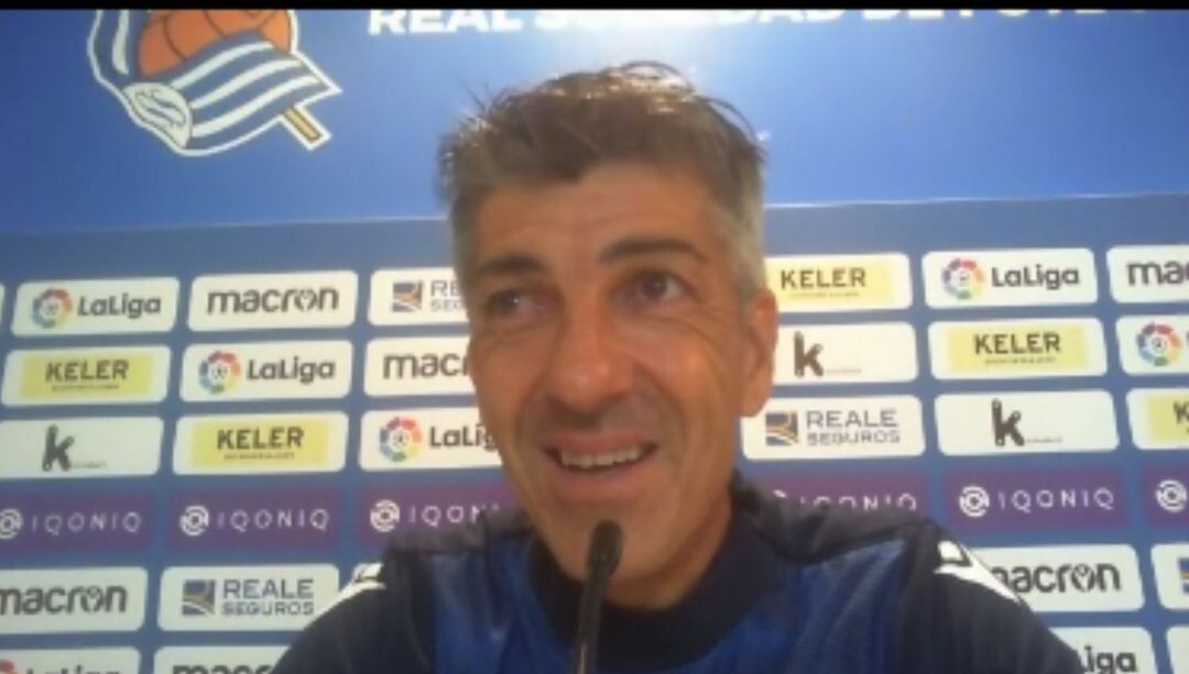 Imanol comparece en Zubieta