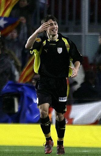 Bojan anotó el primer gol de Cataluña ante Colombia