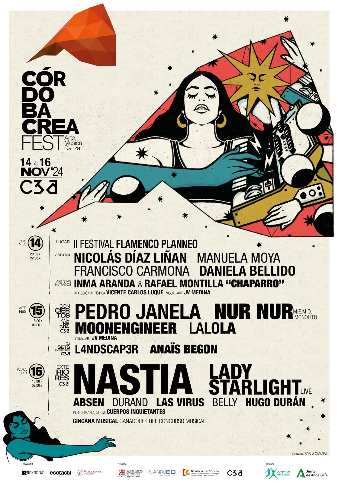 Cartel del Córdoba Crea Fest