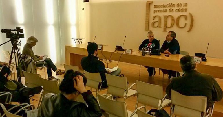 Rueda de prensa de los portavoces de APDH