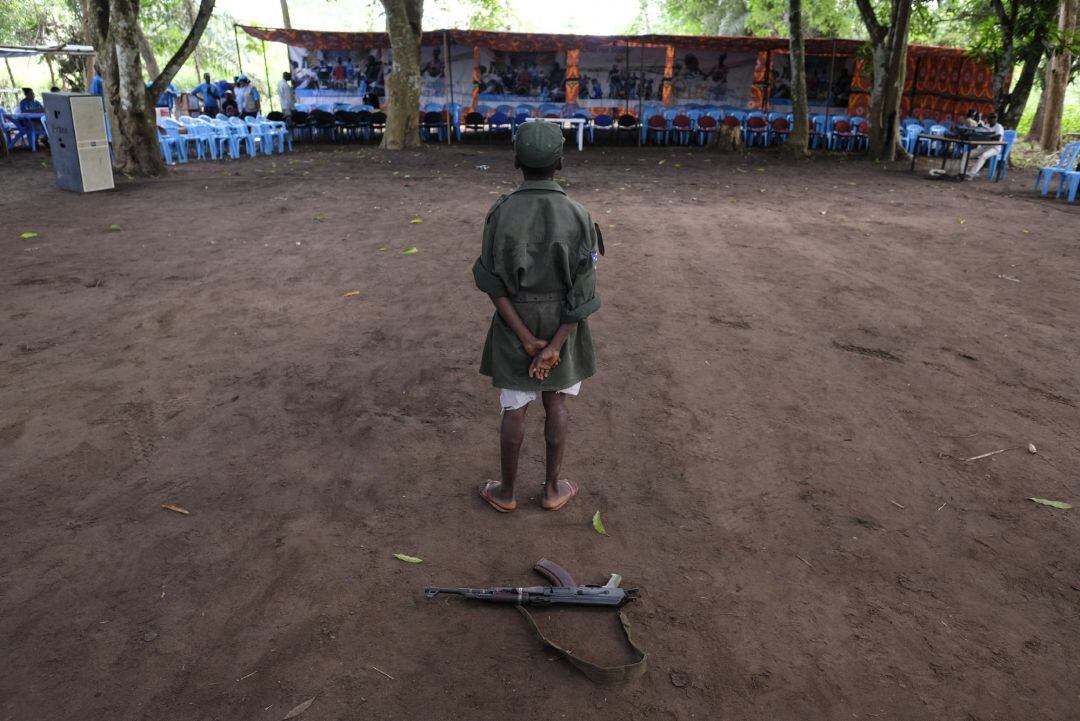 Liberación de niños soldado en Sudán del Sur. 