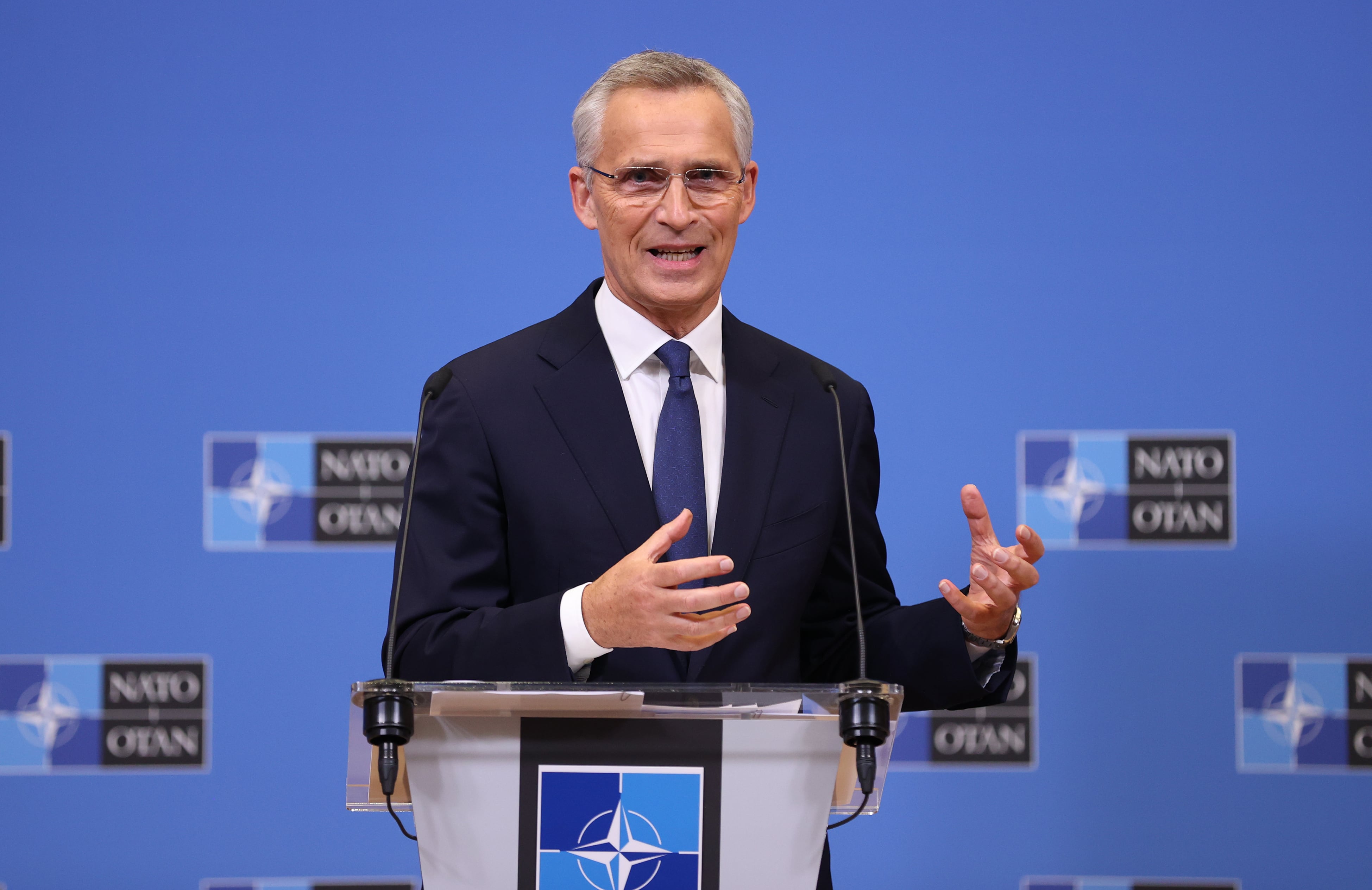 Jens Stoltenberg, secretario general de la OTAN.