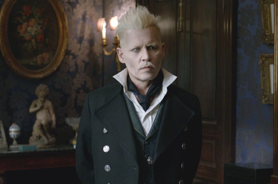 Johnny Depp como Grindelwald en &#039;Animales Fantásticos&#039;