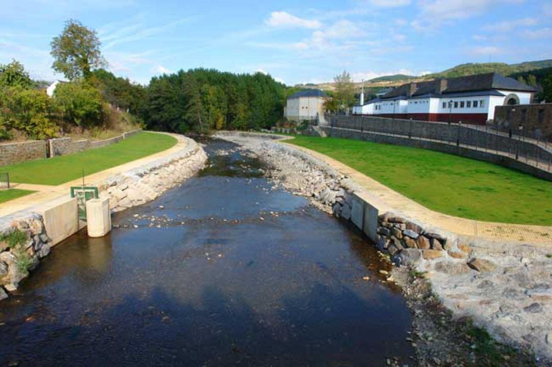 Playa fluvial de Folgoso