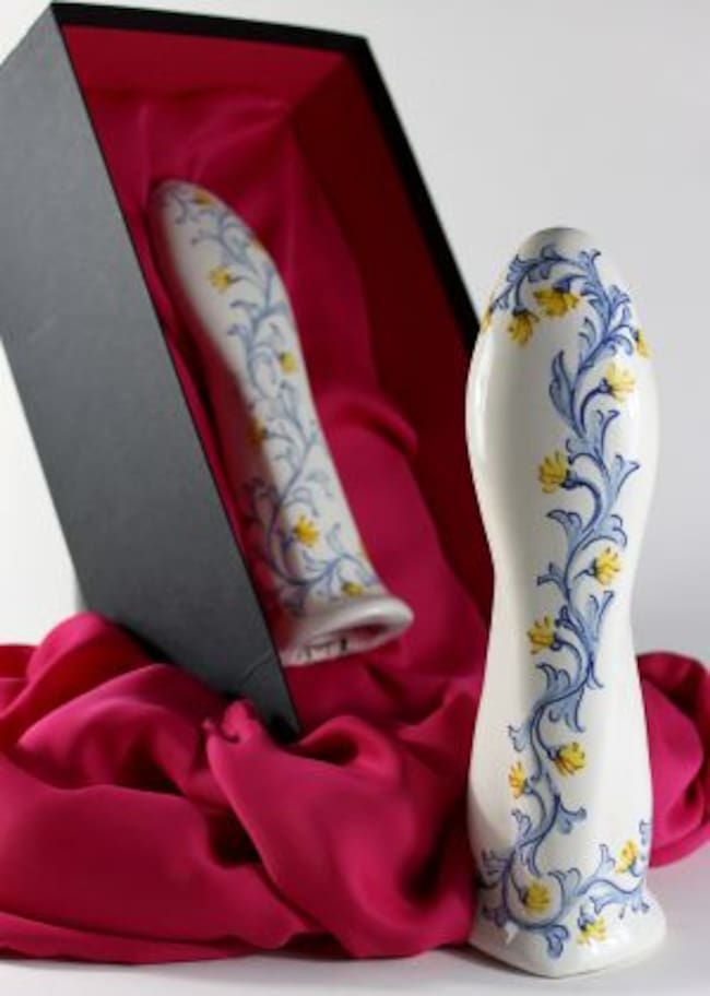Dildo de cerámica denominado "El Lancero"