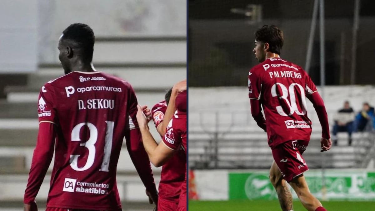 El Real Murcia empieza el mercado con Sekou y Palmberg