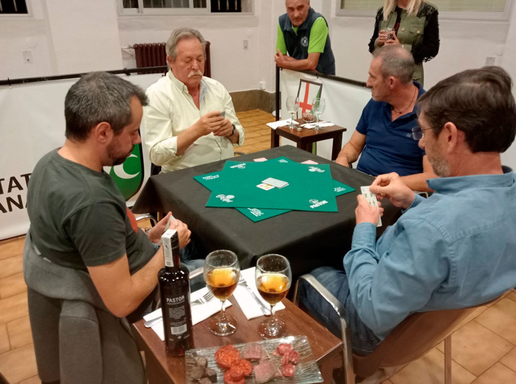 Otra de las semifinales que se han jugado en la sede de los Alcodianos entre los Mudéjares y los Chano