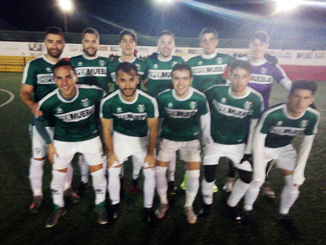 Once inicial del Úbeda Viva ante el Arquillos