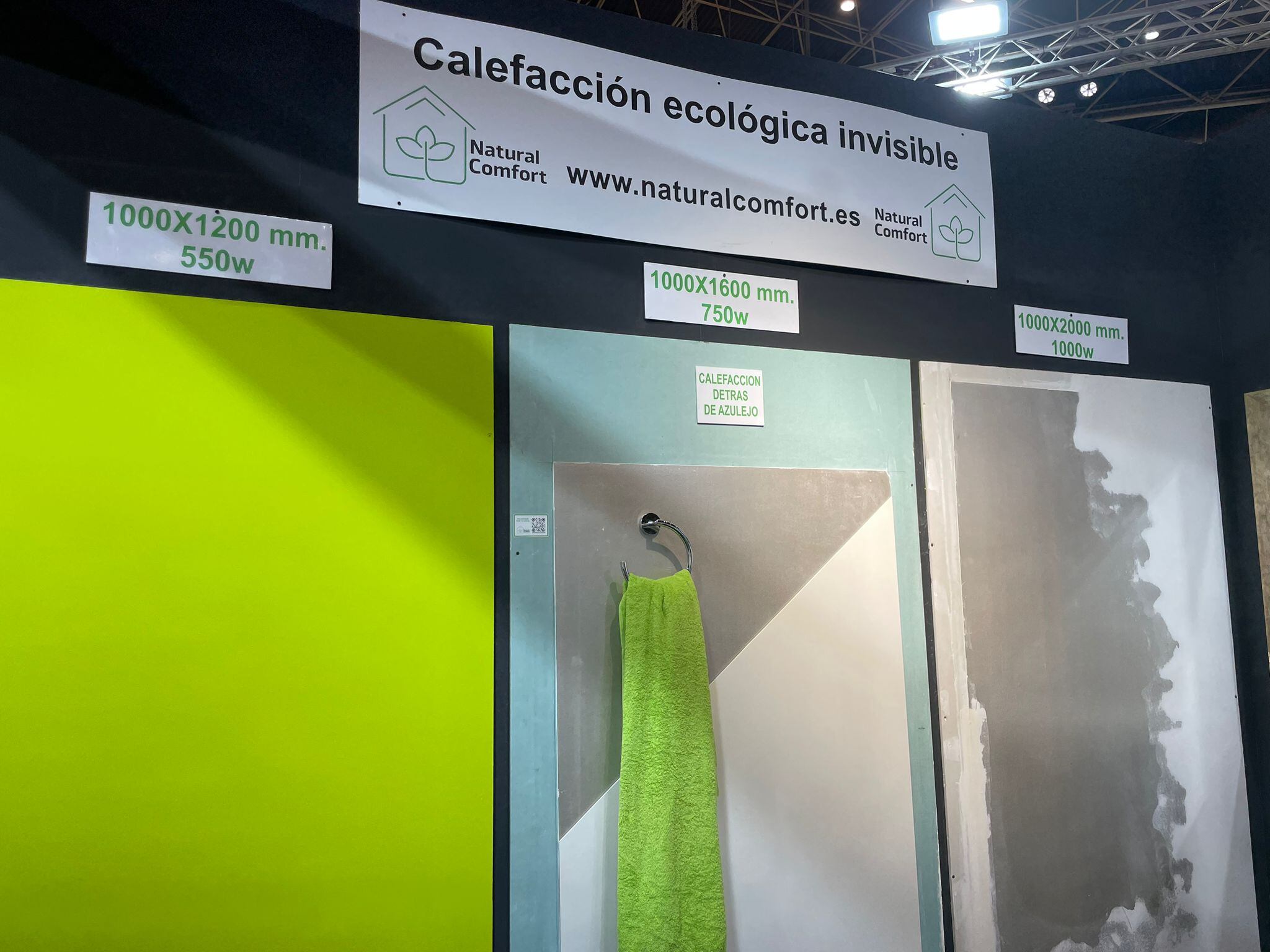 Así es el sistema de calefacción ecológica invisible que presenta Natural Comfort en Cevisama 2023