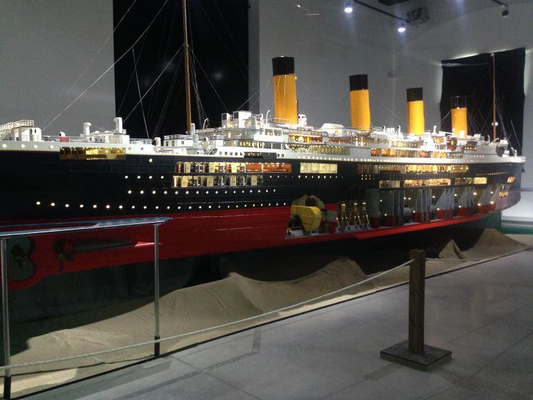 La exposición del Titanic se ha beneficiado de la política de exenciones fiscales del PP 