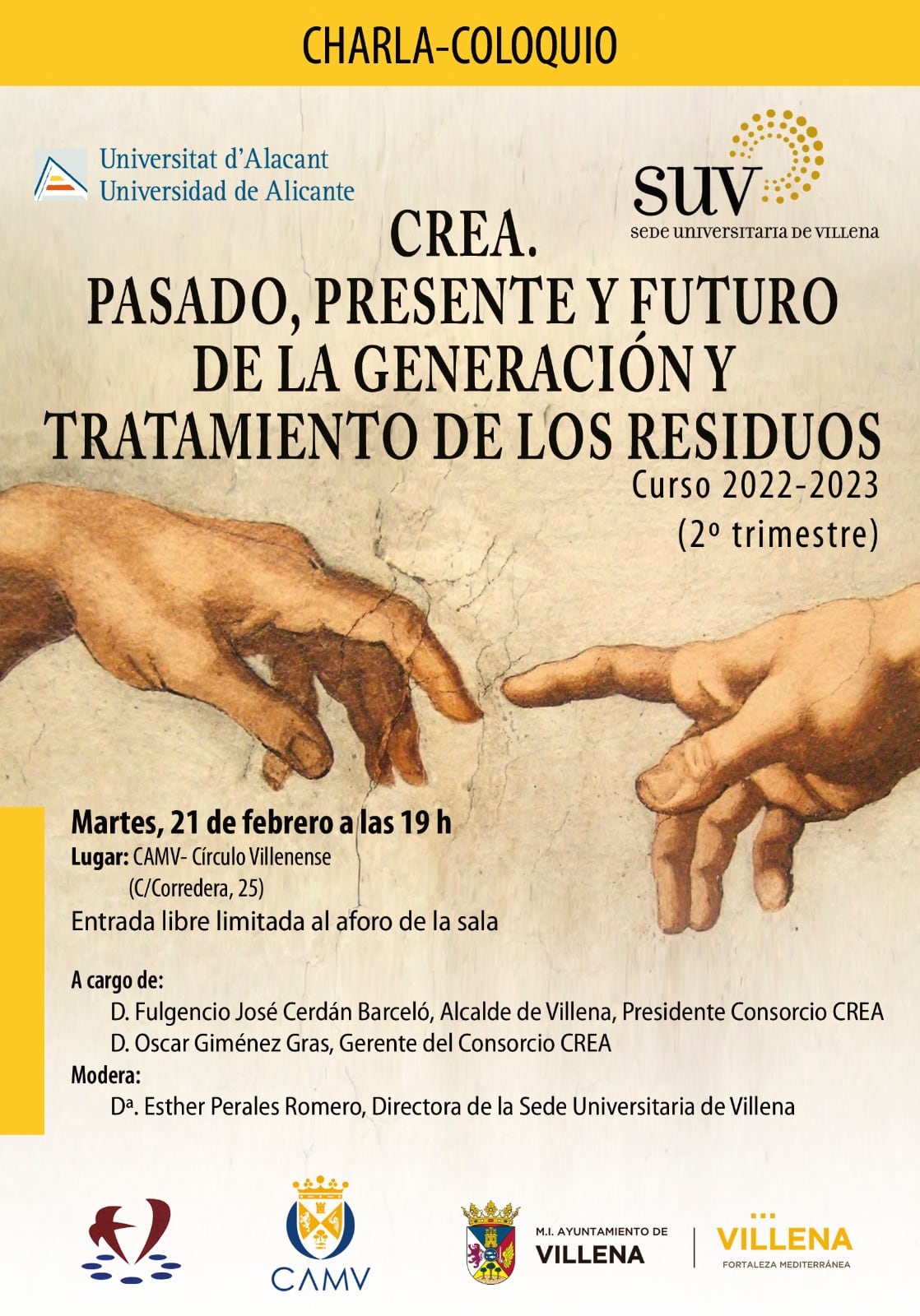 Cartel de la conferencia