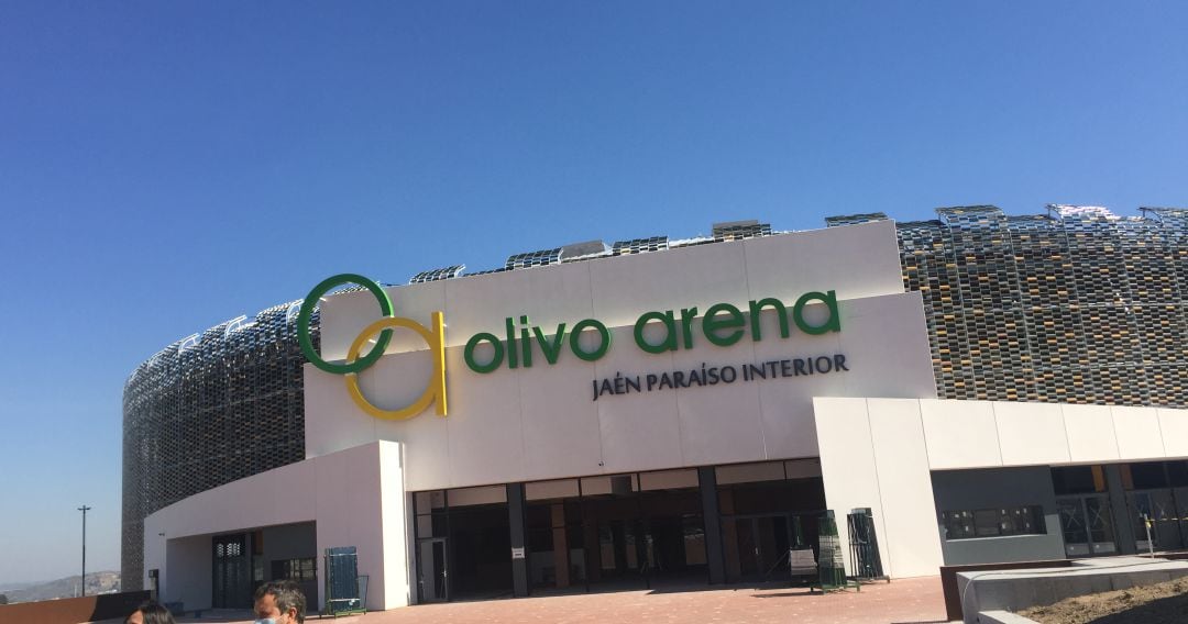 Fachada del Olivo Arena.