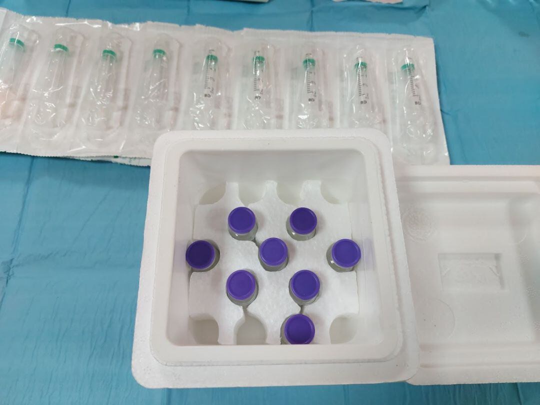 Vacunas contra el coronavirus (Archivo).