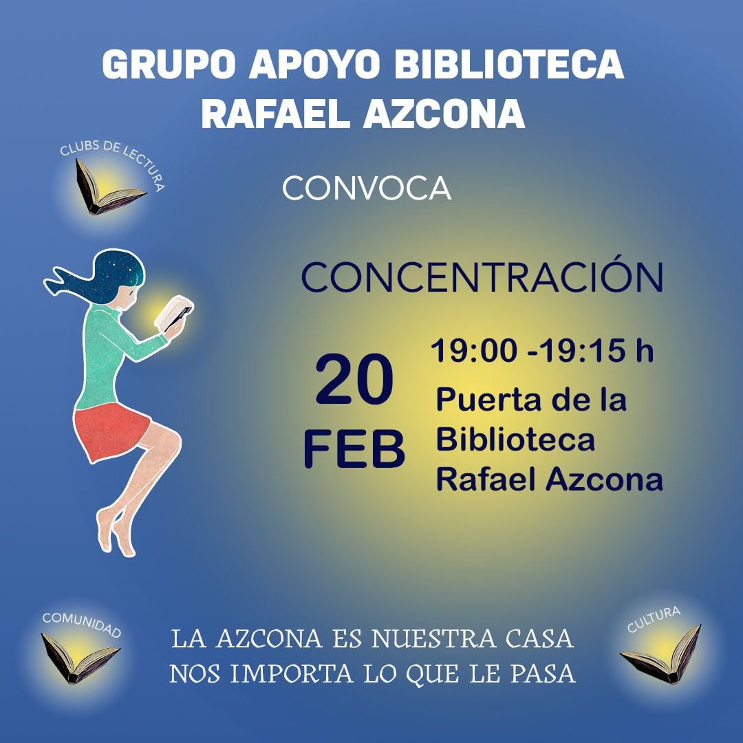 Grupo apoyo Biblioteca Rafael Azcona