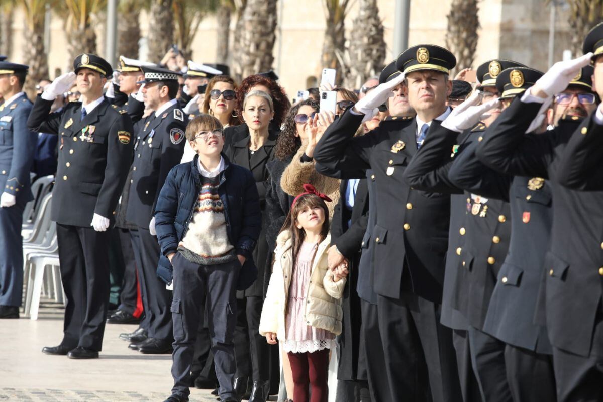La Policía Nacional ha conmemorado su bicentenario con un acto en el puerto de Cartagena este sábado