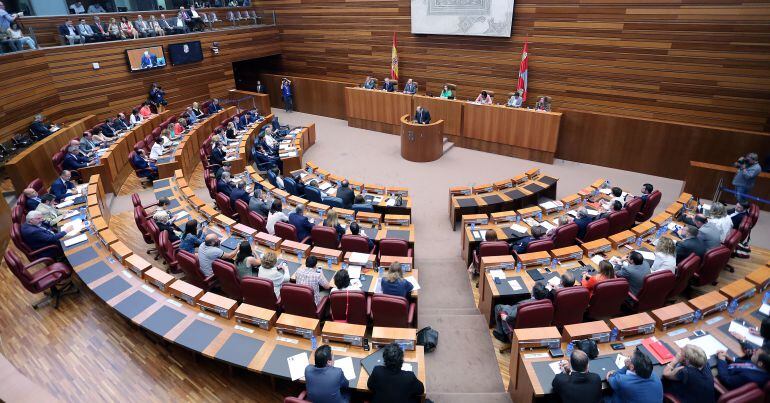 Imagen del debate sobre política general de la Junta de Castilla y León