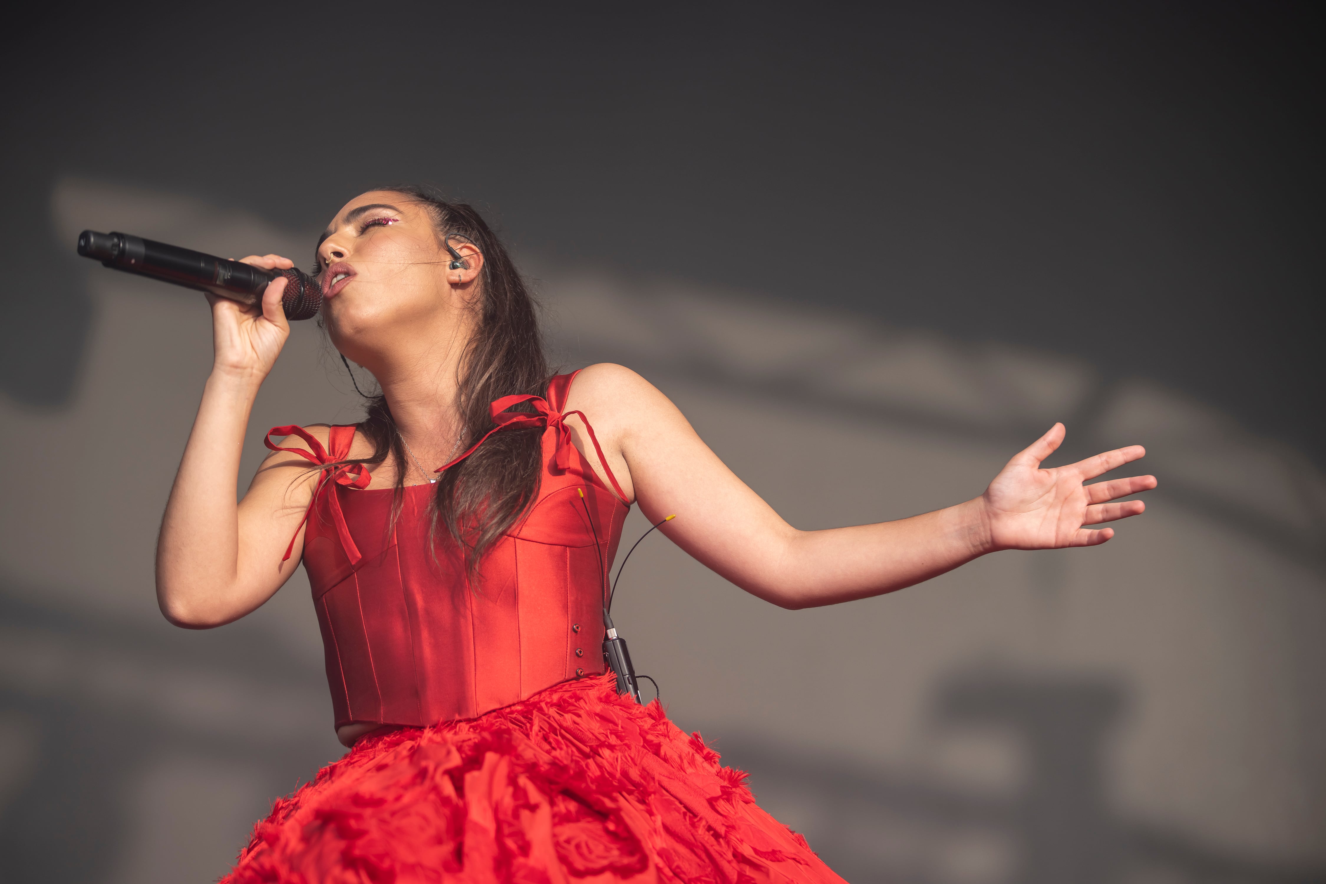 María José Llergo en el Primavera Sound.