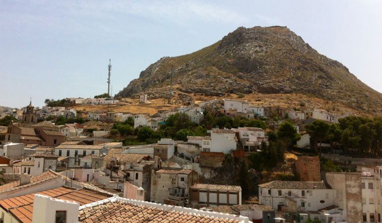 La Peña de Martos y la ciudad